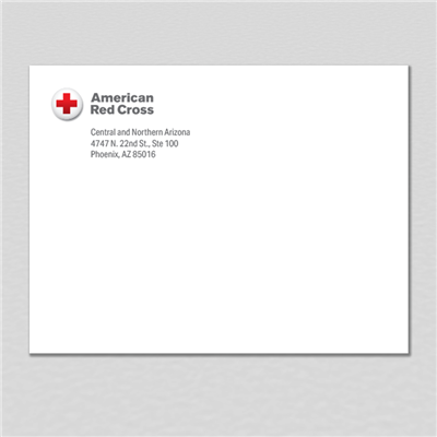 American Red Cross A2 Envelope