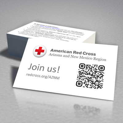 American Red Cross Business Card Volunteer