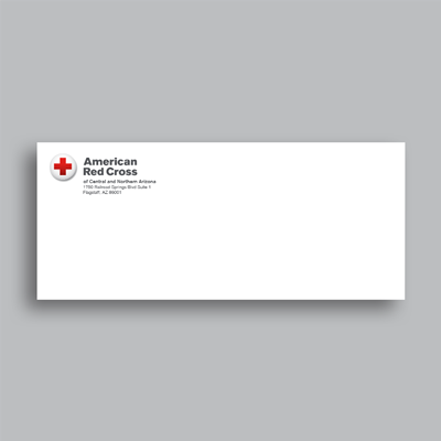 American Red Cross #10 Envelope-Flagstaff